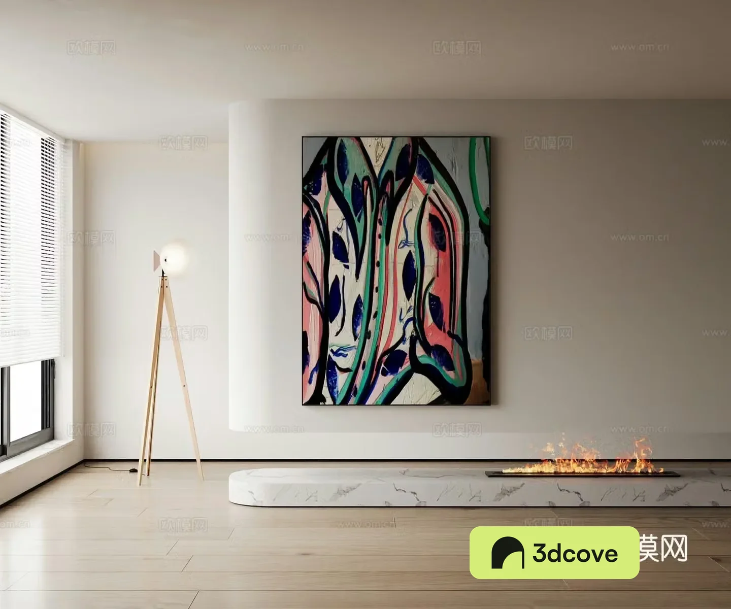 Modern decorative painting