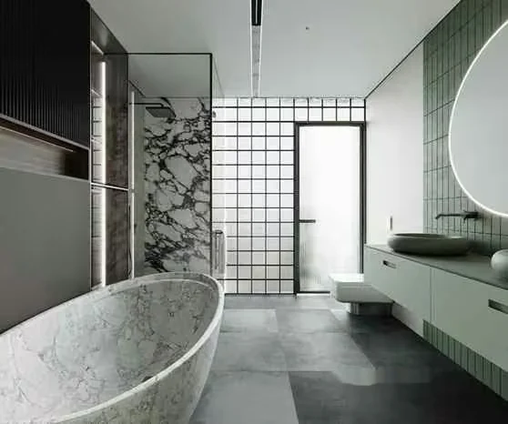 Modern Bathroom Design 3D Model – 9295 – CORONA Render