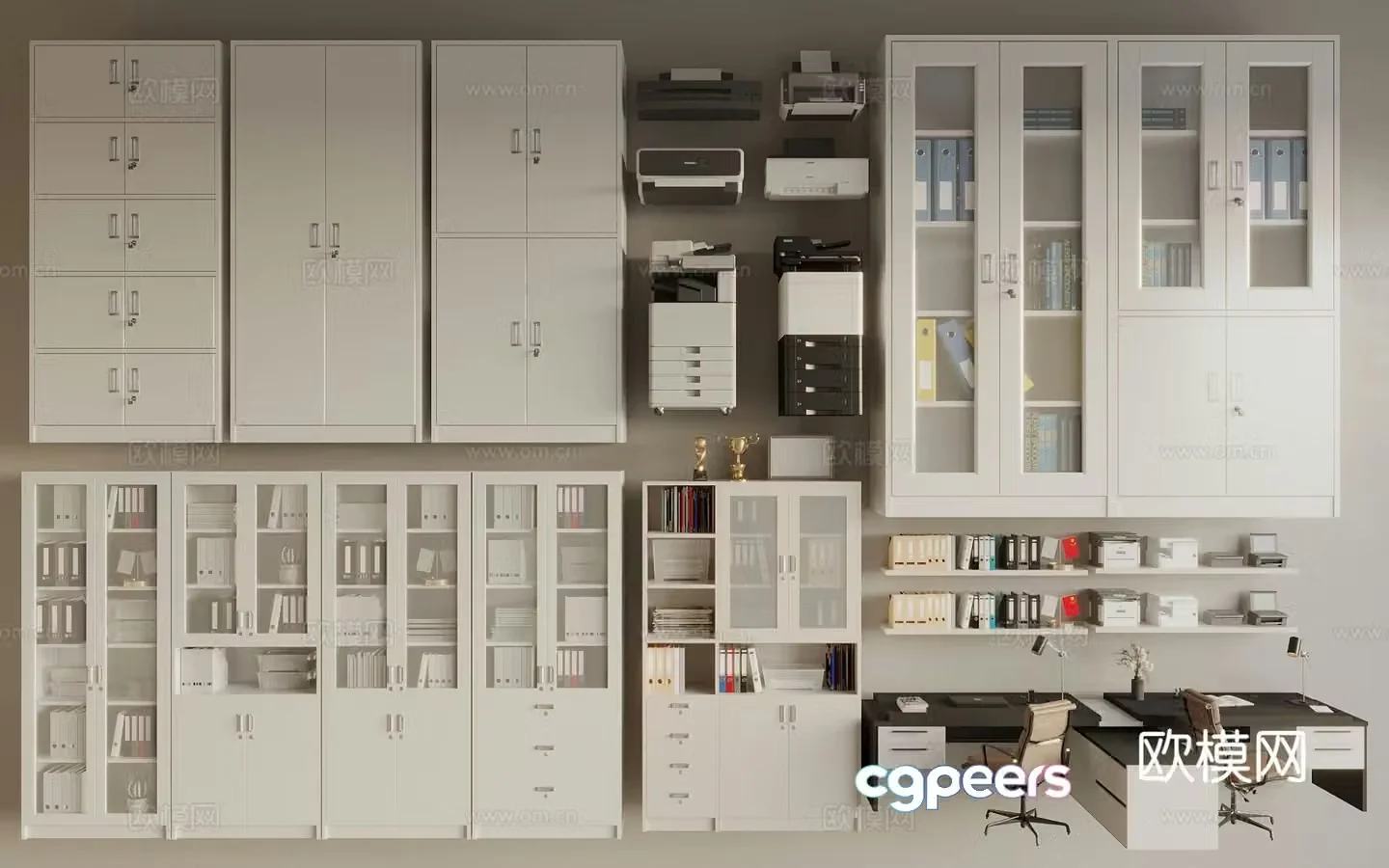 Now file cabinet printer metal cabinet 3d model