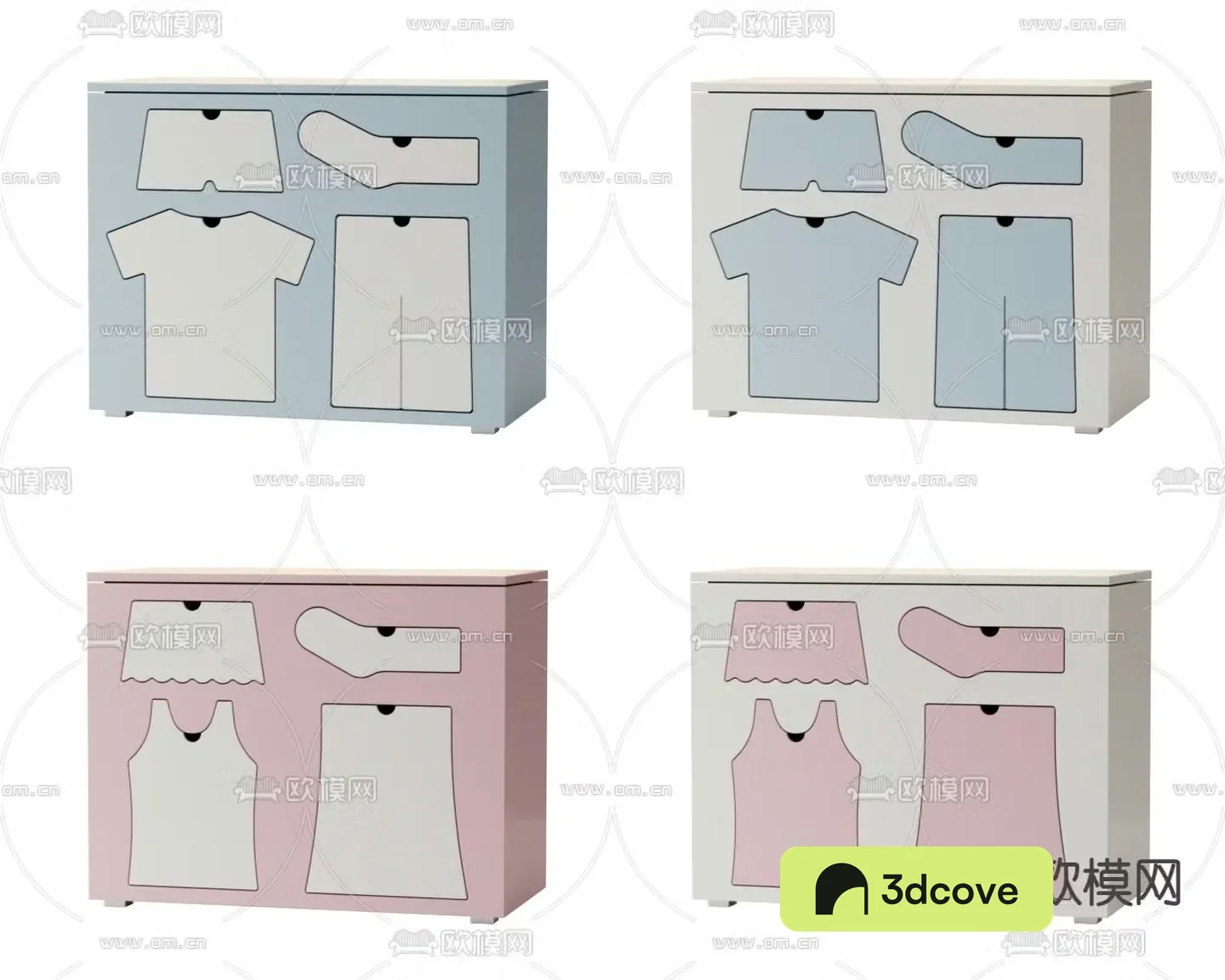 Children’s cabinet storage cabinet