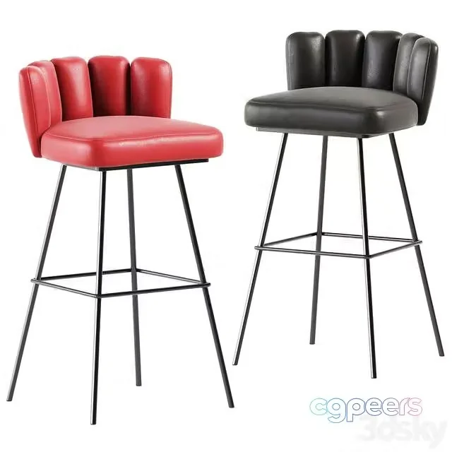 3ds Max Free – GAIA Barstool By KFF