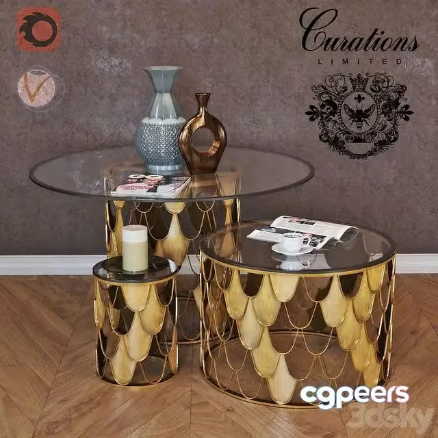 3ds Max Free – Curations Limited collection of tables Moscow
