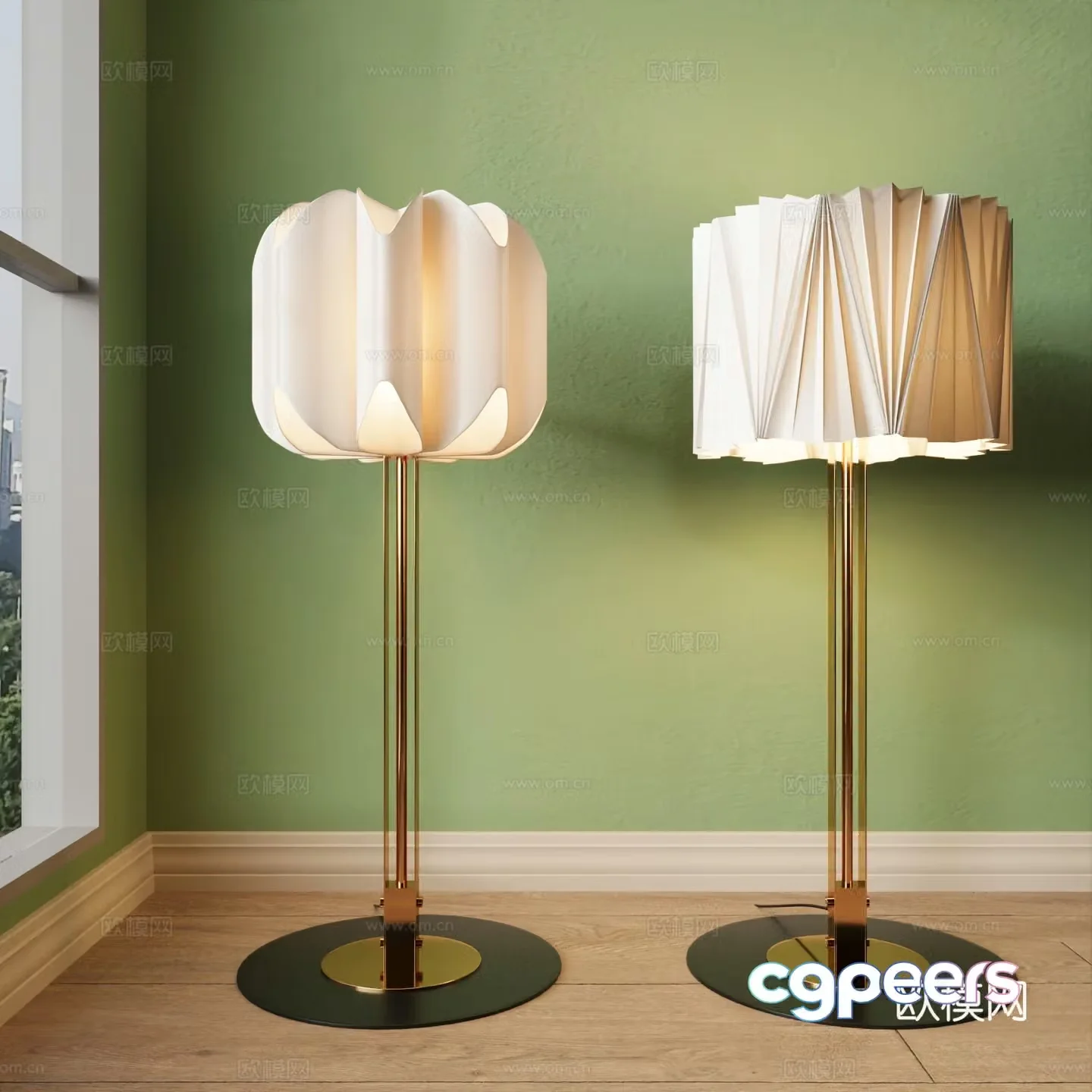Modern floor lamp decorative floor lamp 3d model