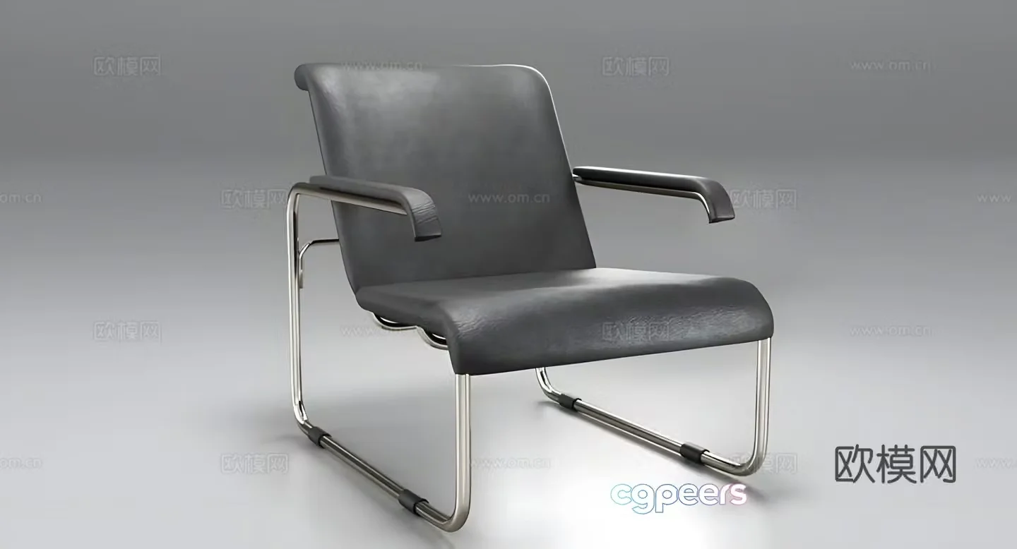 chair leisure chair 3d model