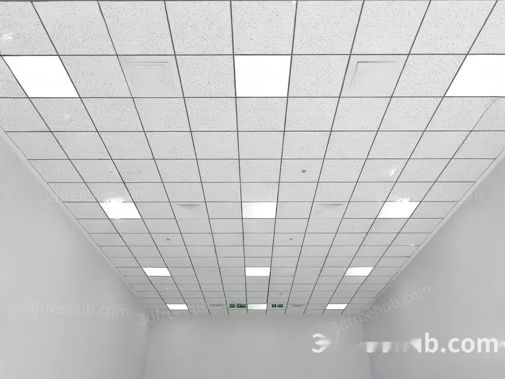 Ceiling Tiles 3D Model – 20879 – VRAY Render