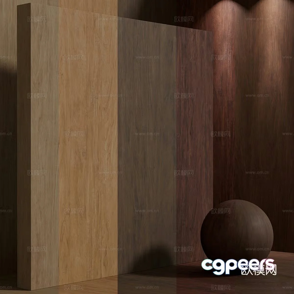 Wooden floor 3d model