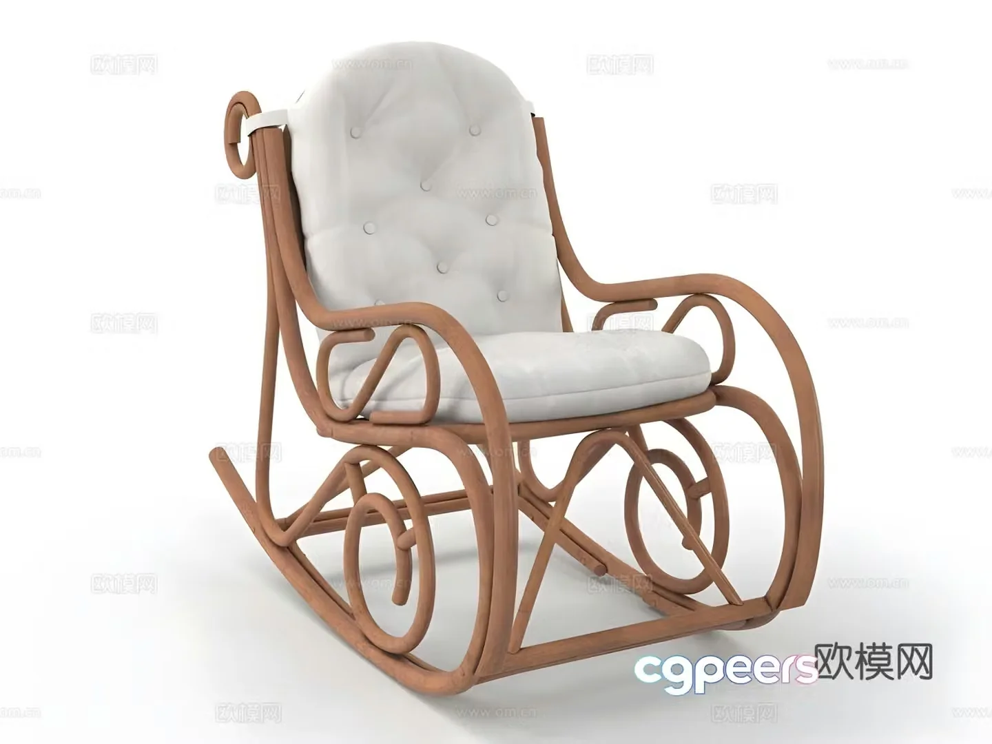 Rocking chair 3d model