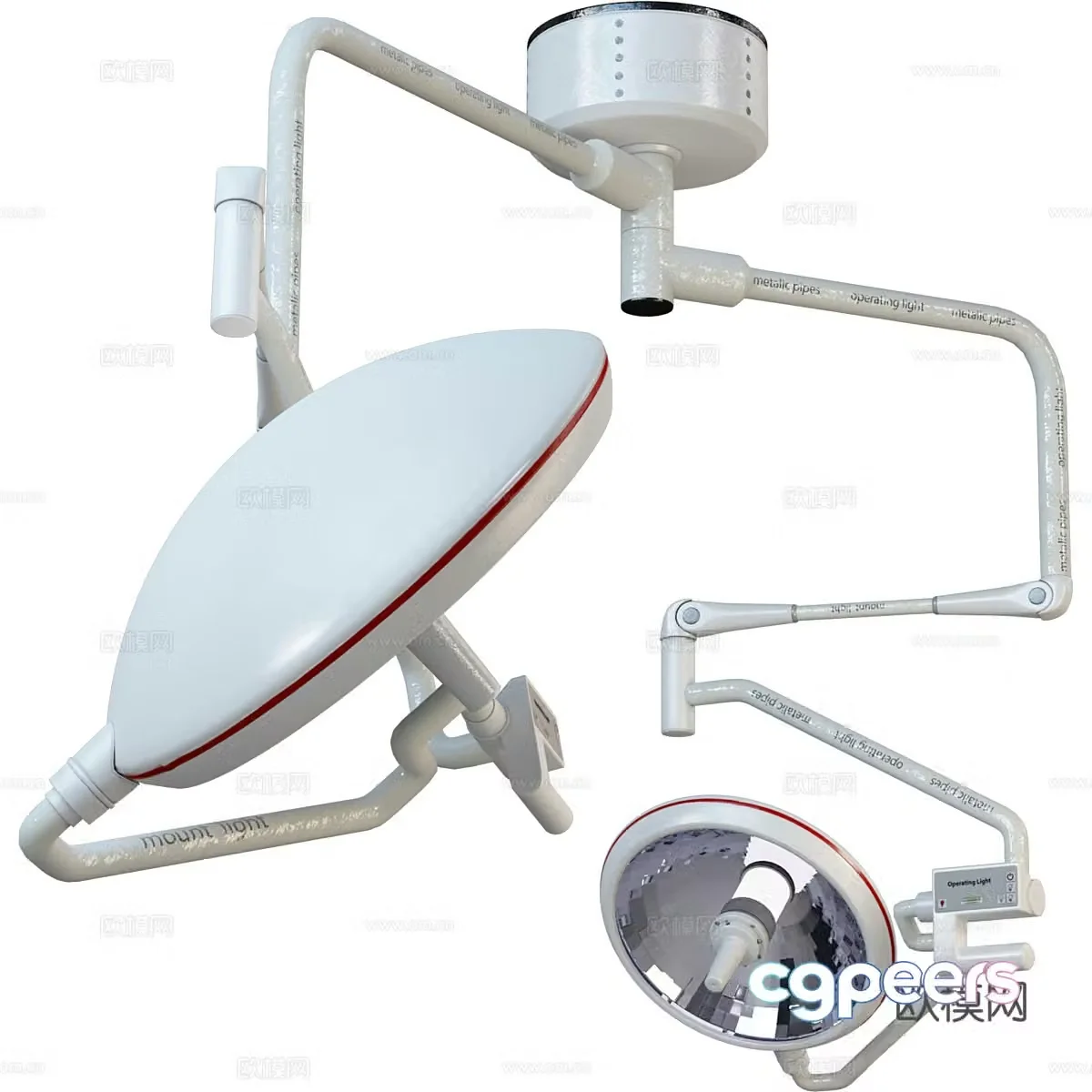 Surgery skylight 3d model