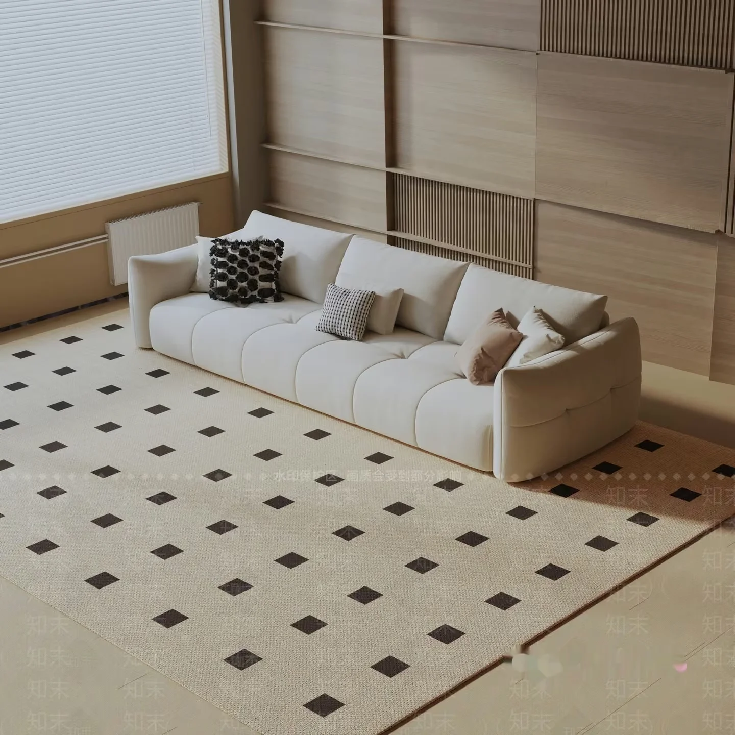 Modern Living Room 3D Model – 14445 – VRAY Render