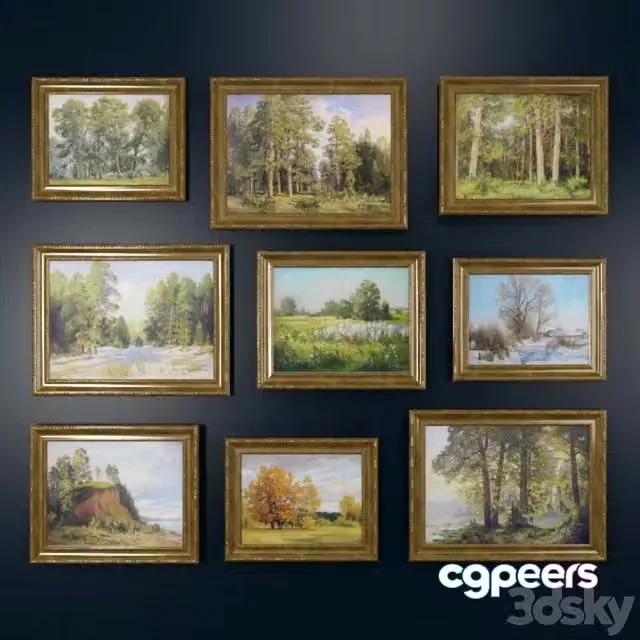 3ds Max Free – Landscapes from Alexander Ilyin framed
