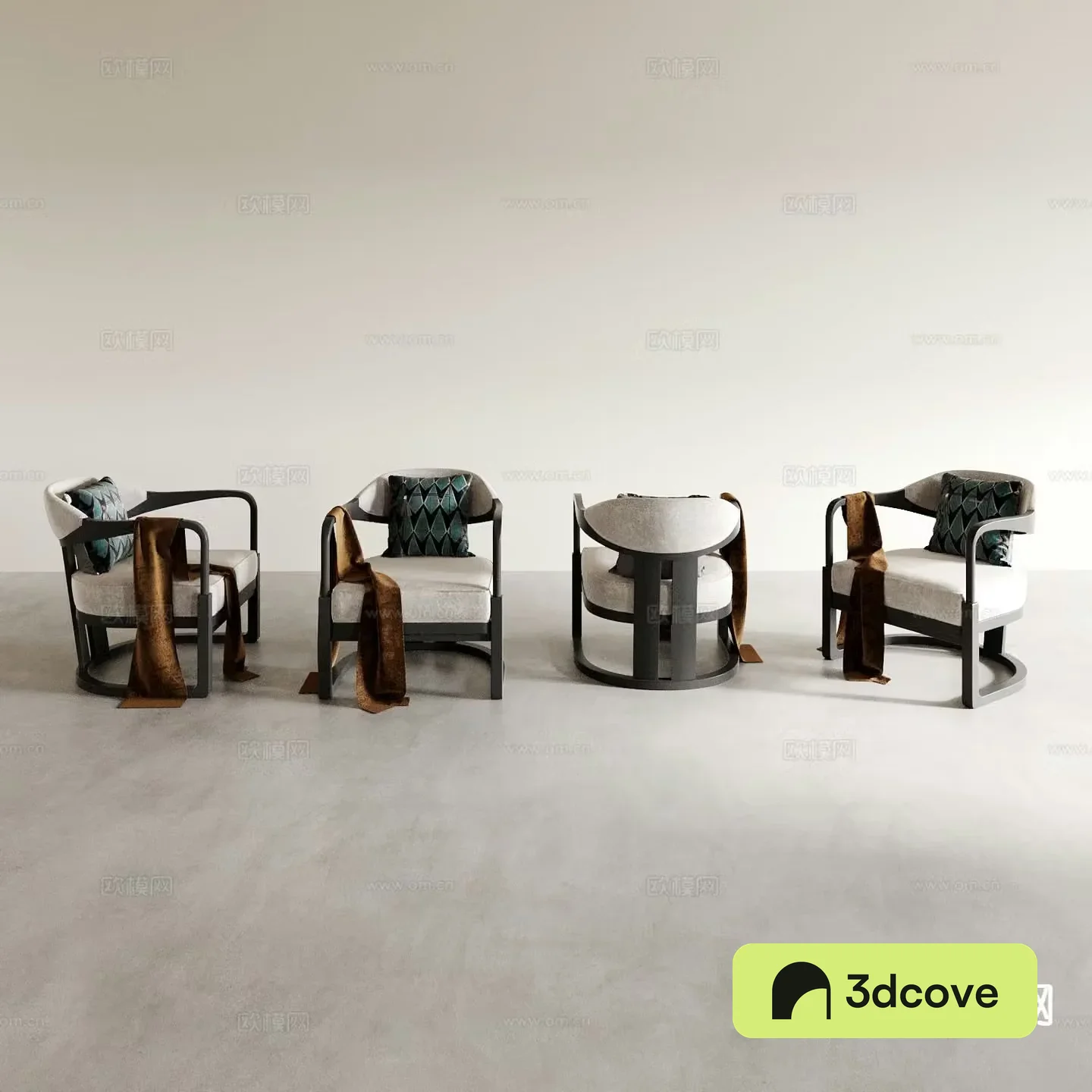 New Chinese style chair leisure chair