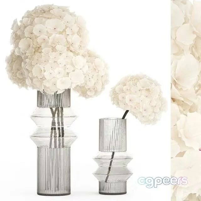 3ds Max Free – Bouquet of flowers. Set 370