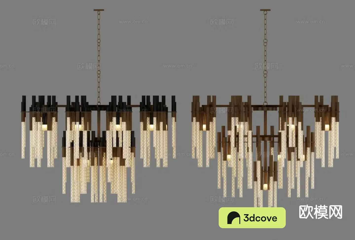 Light luxury chandelier hall chandelier