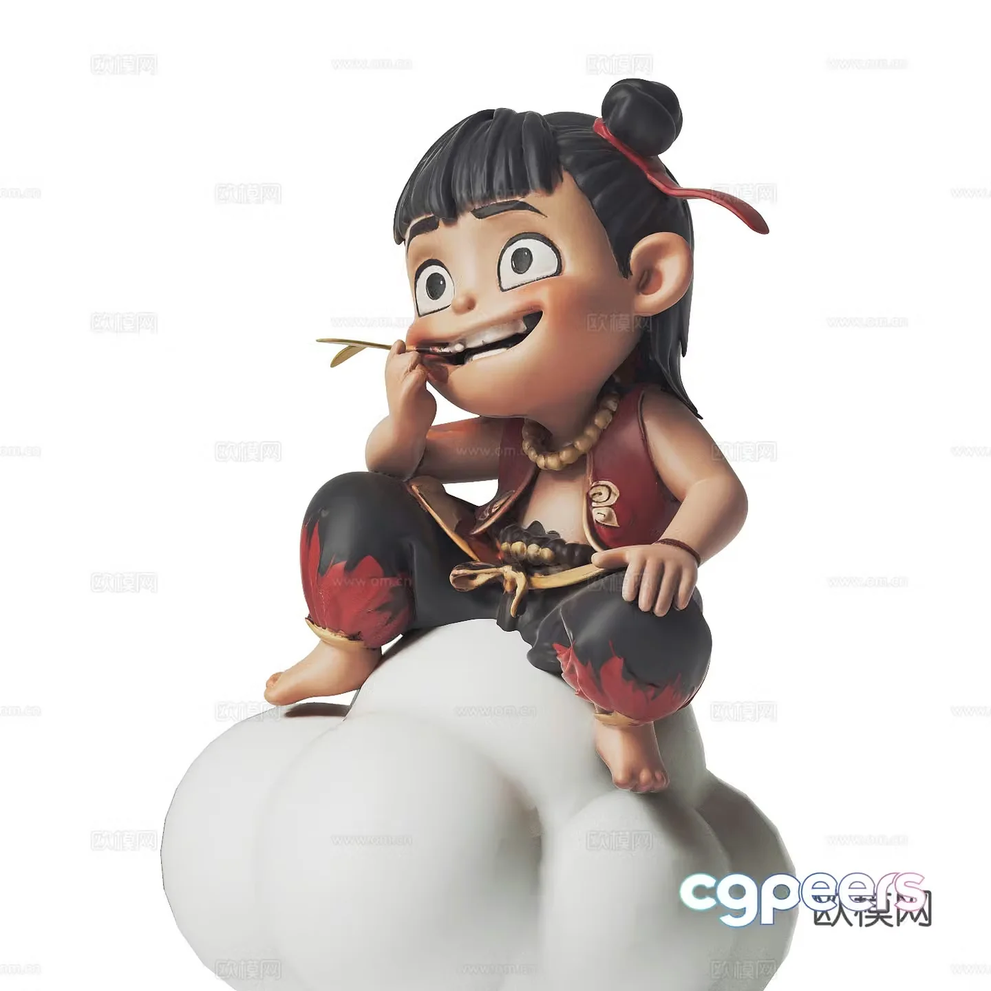Modern Nezha ornament 3D model