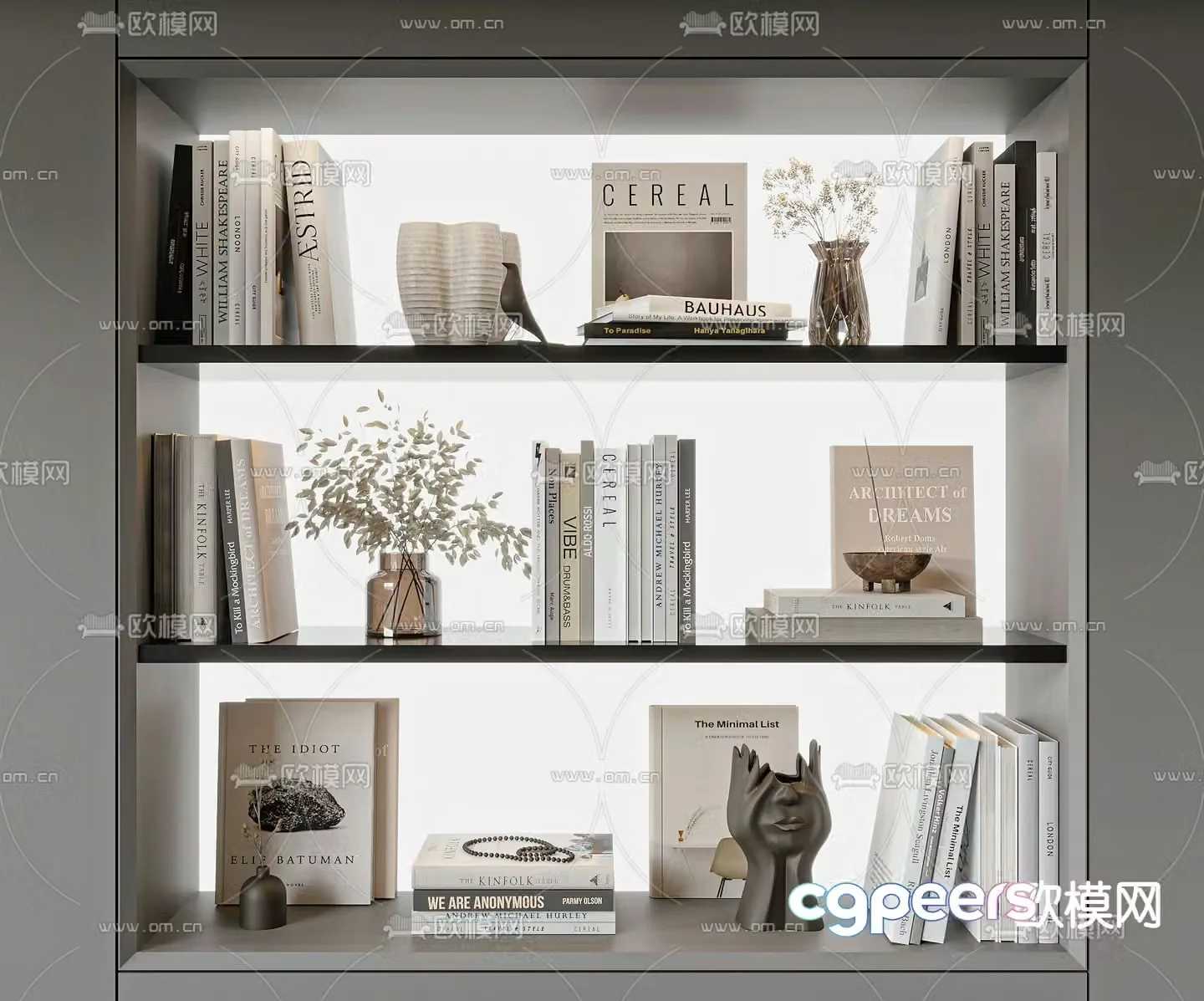 Books Books Magazine 3d Model