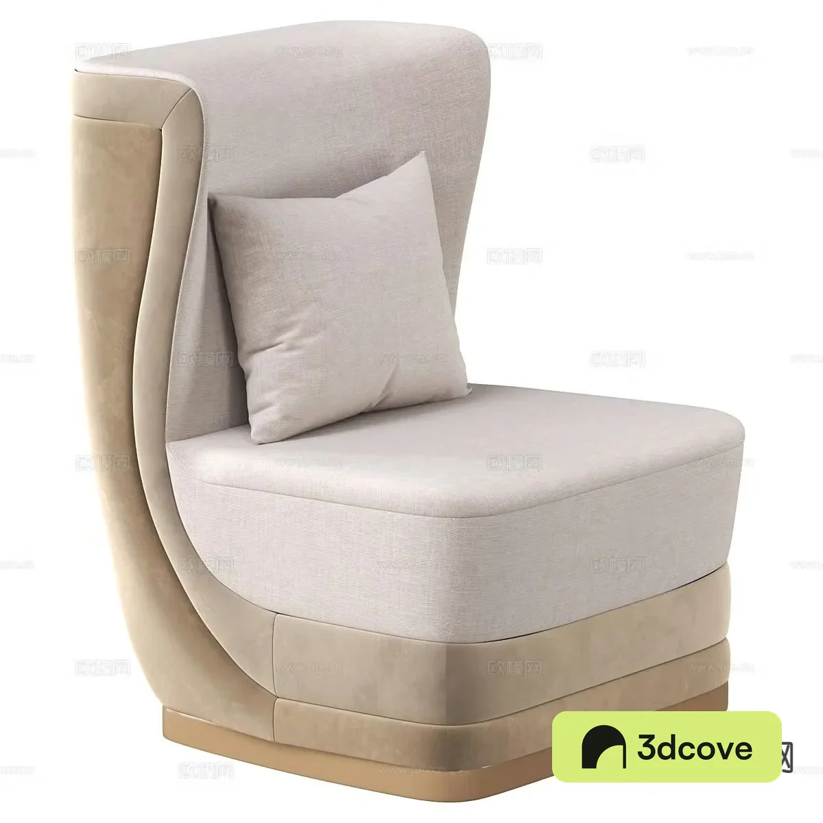 Modern single sofa