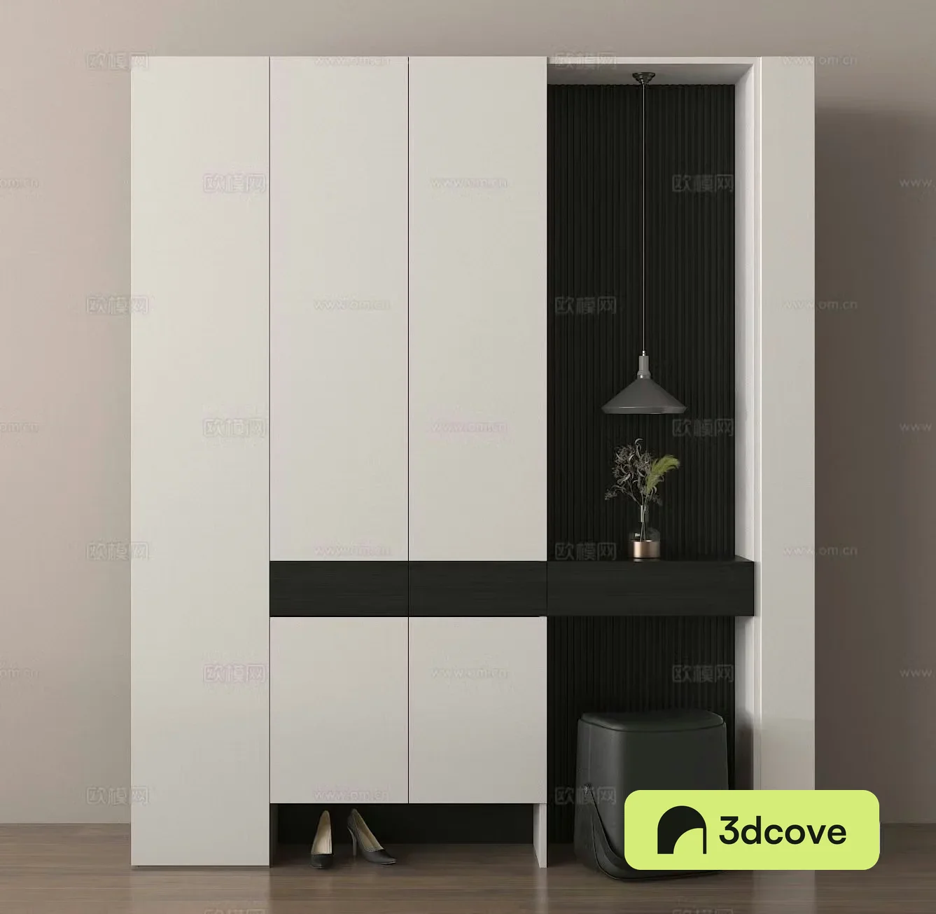Entrance cabinet door shoe cabinet entrance door background