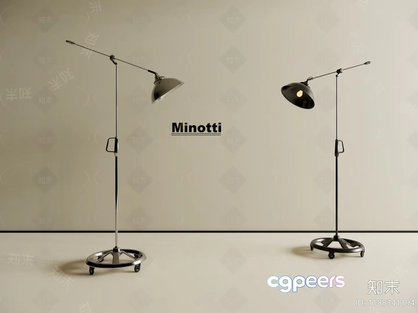 Modern Adjustable Lamps 3D Model – 16235 – VRAY Render