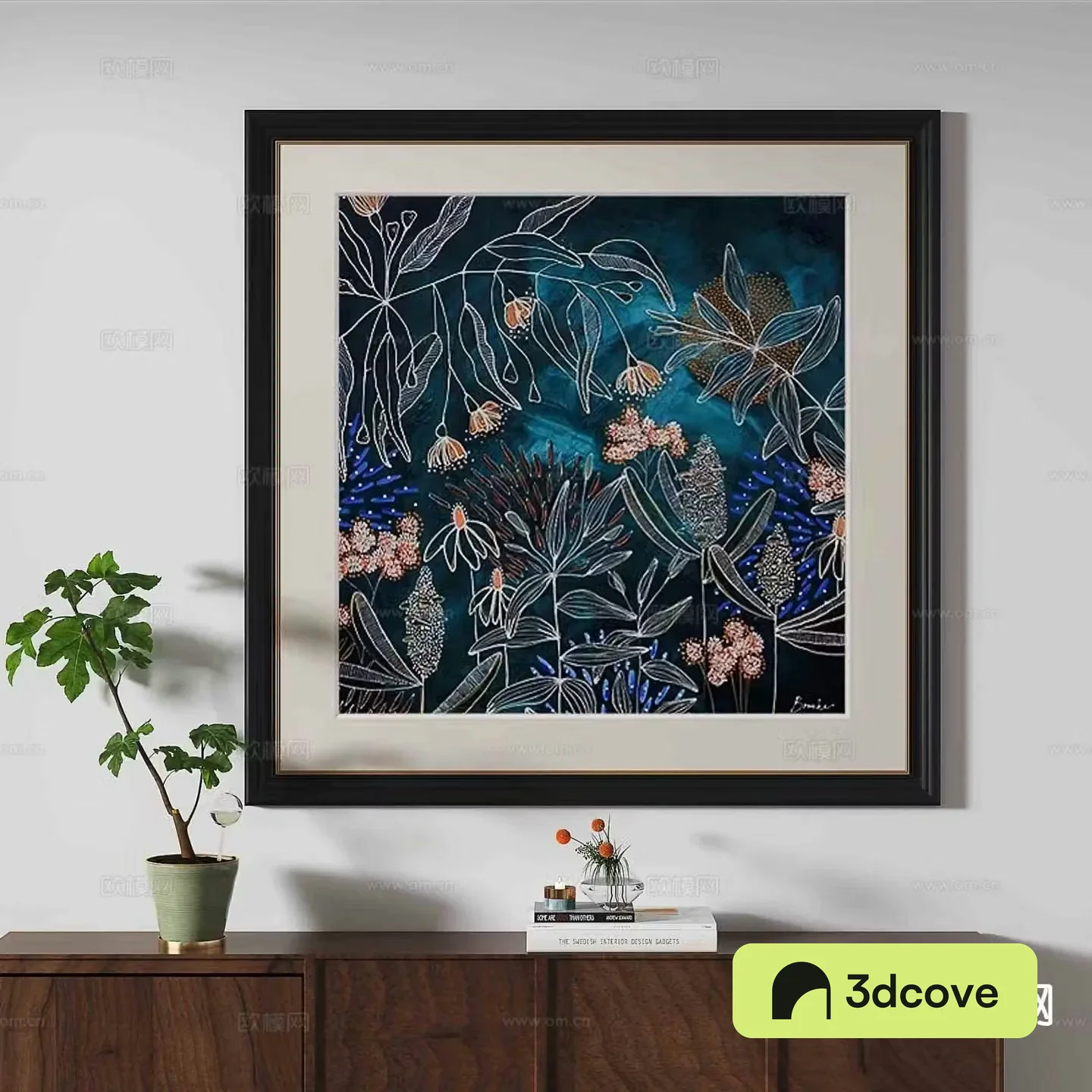 French hanging painting decorative painting