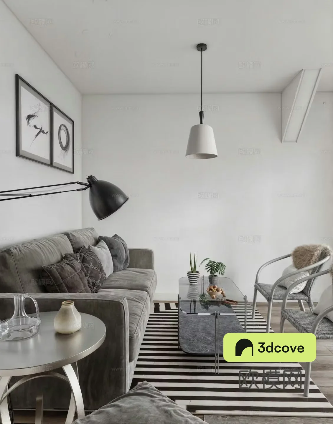 Modern living room Simple style living room