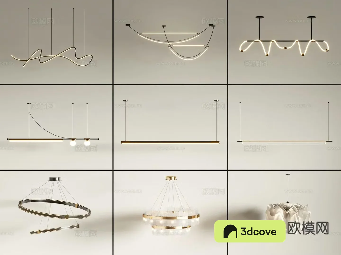 Modern creative chandelier