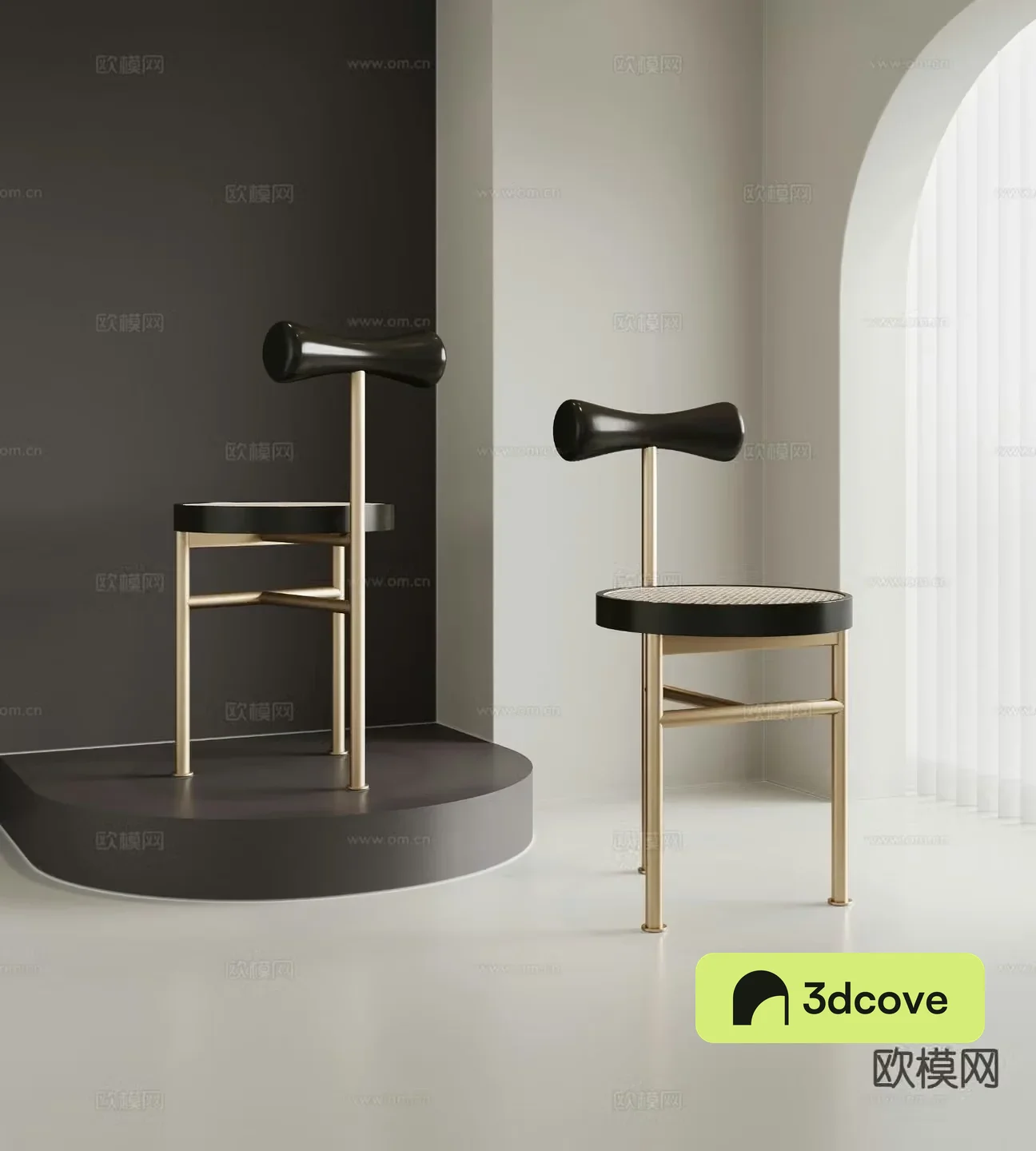 Light luxury chair dining chair