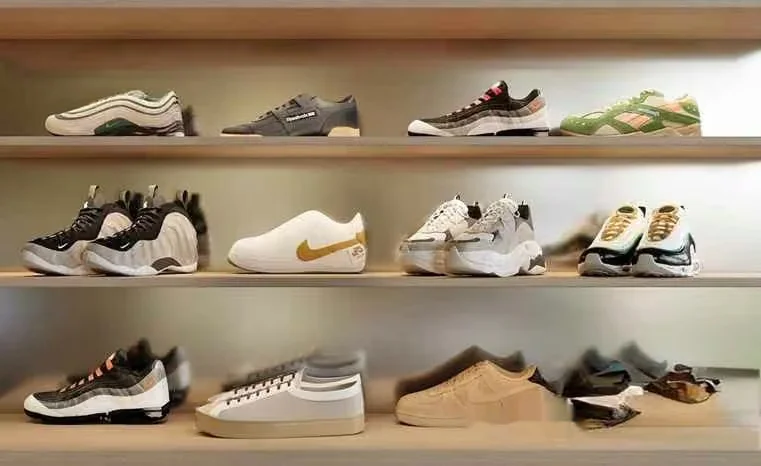 Shelves Of Sneakers 3D Model – 6669 – CORONA Render