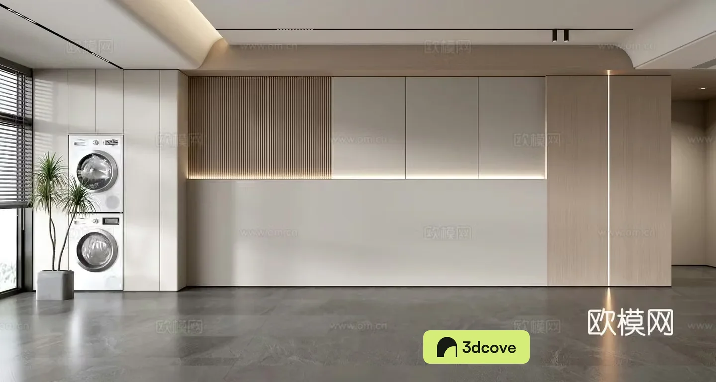 Log wind background wall balcony cabinet sofa background wall
