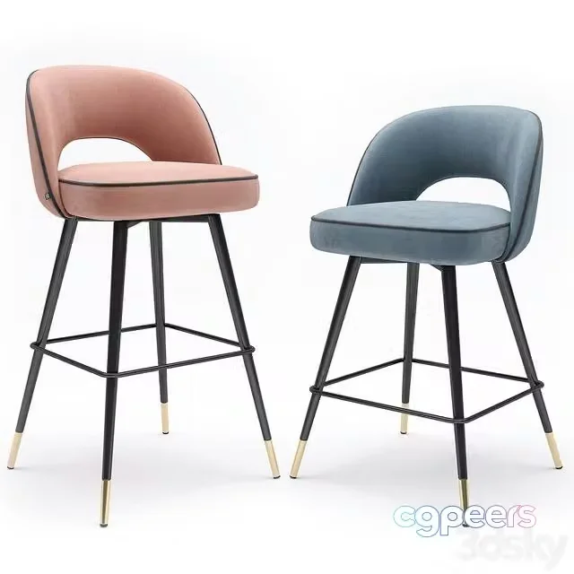 3ds Max Free – Eichholtz Bar Stool Cliff