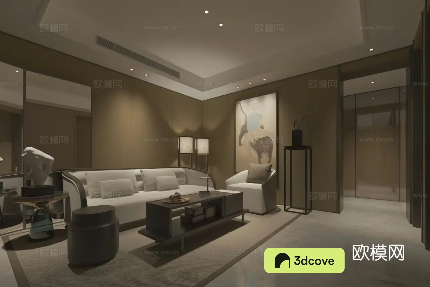New Chinese style living room