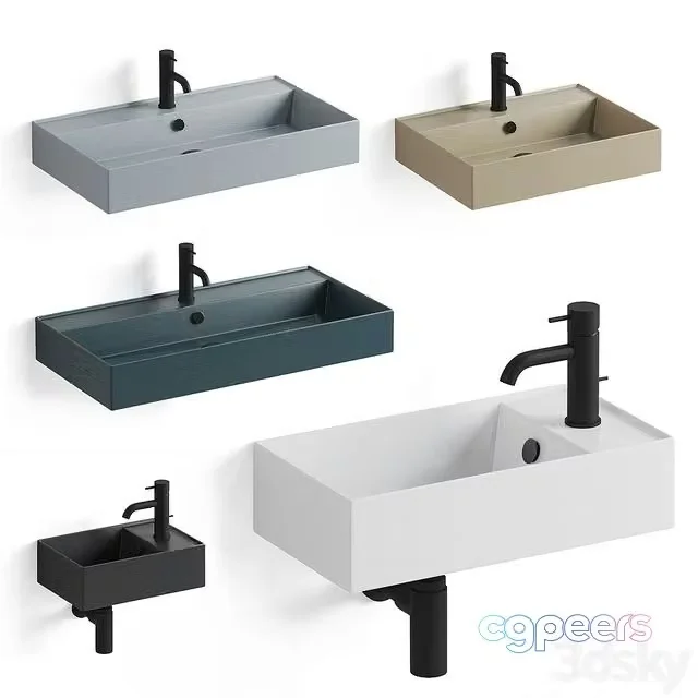 3ds Max Free – Simas Agile washbasins part 1