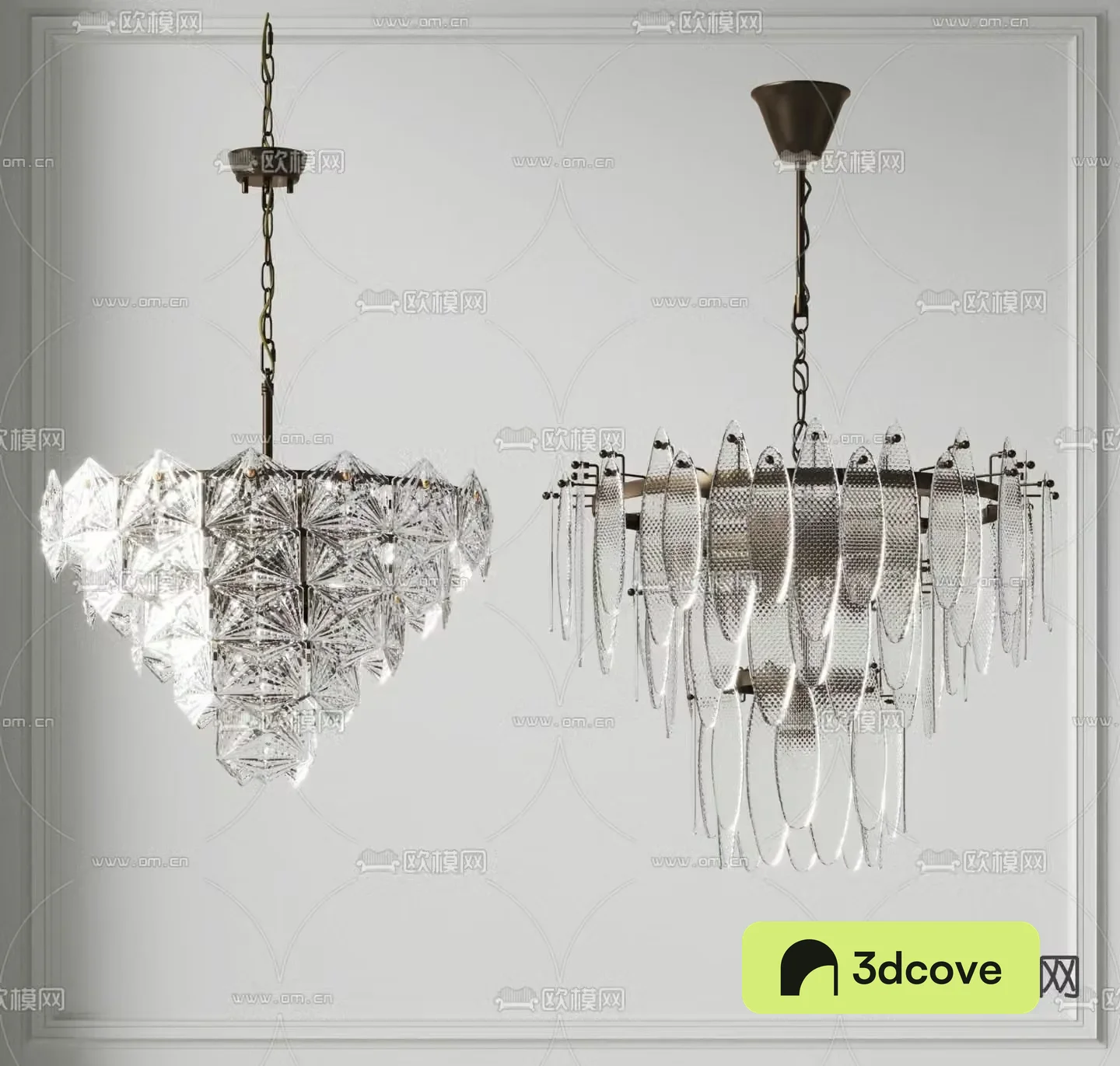 Light luxury chandelier crystal chandelier