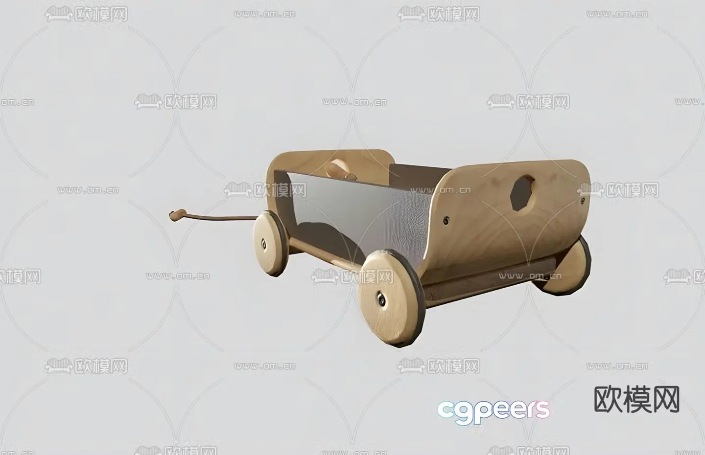 Children’s toy car building block car 3d model
