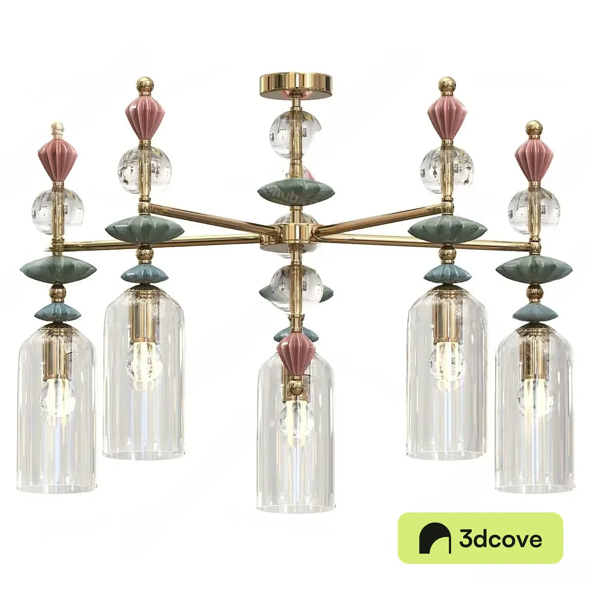 Gold Light Fixture
