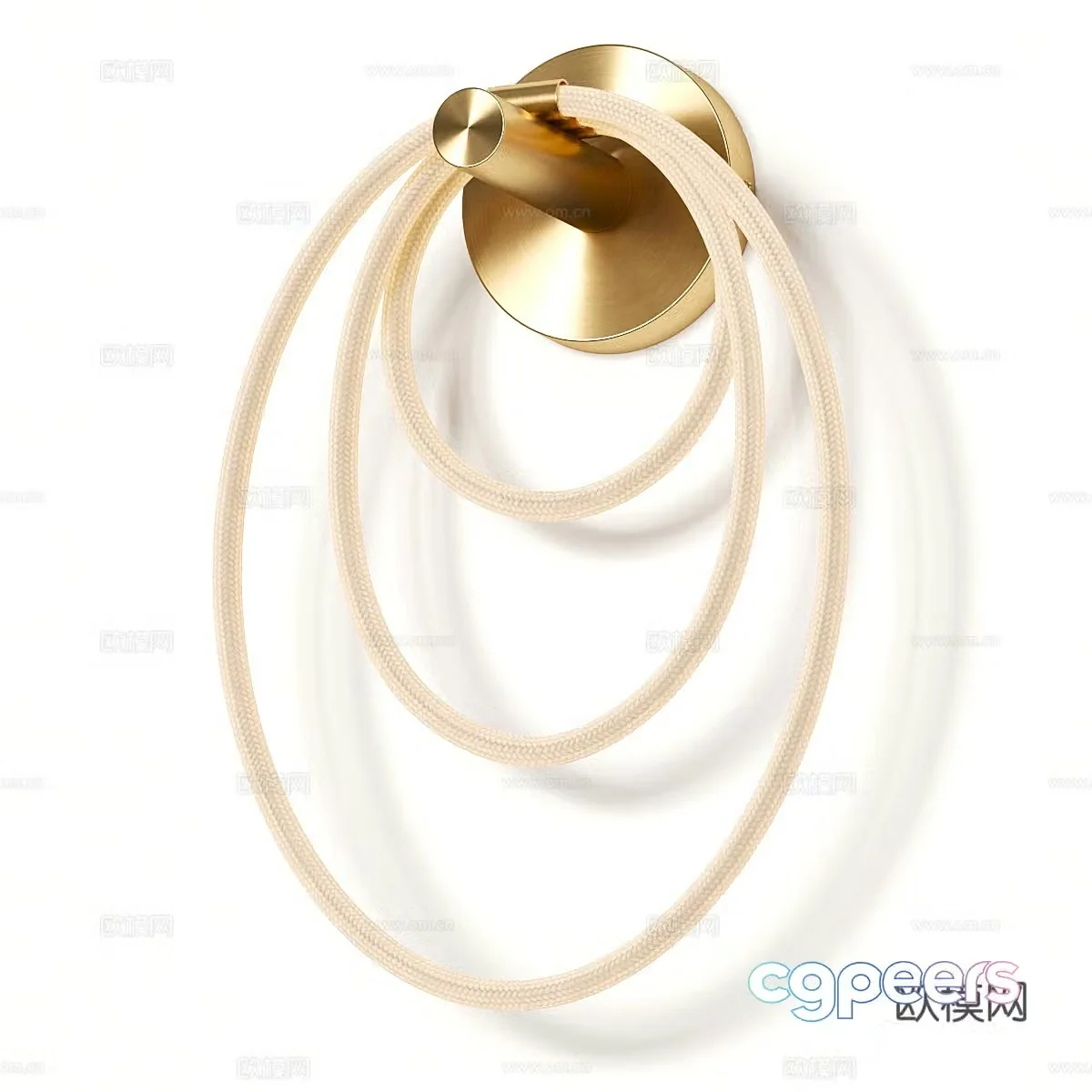 Nova Luce Cerelia decorative wall light 3d model