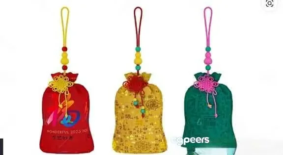 Three Colorful Bags With Drawstrings 3D Model – 9153 – VRAY Render