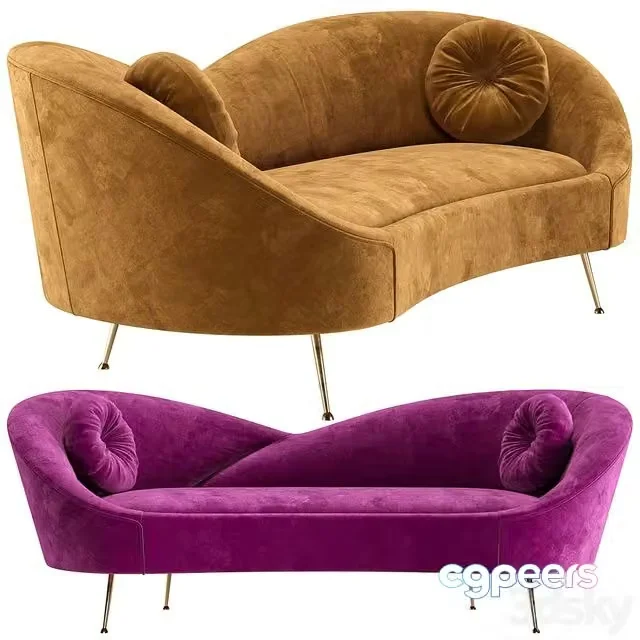 3ds Max Free – Fever sofa