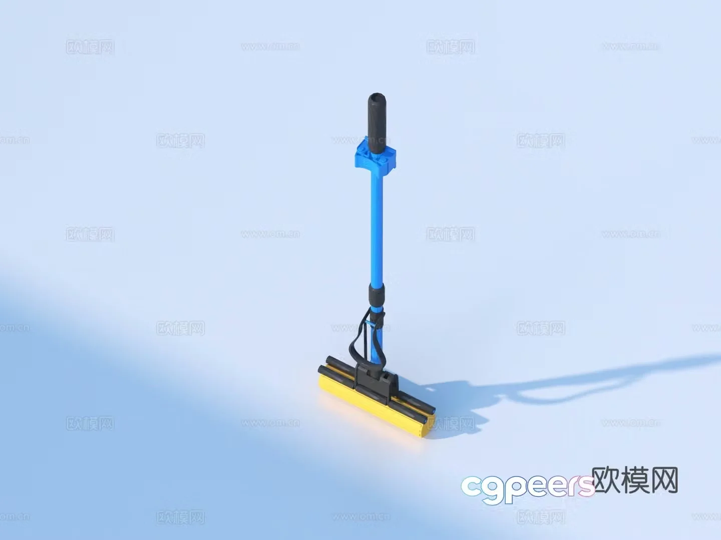 Mop Cleaning Supplies 3D Model