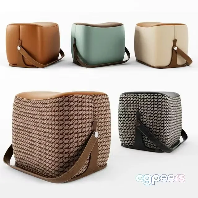3ds Max Free – Les Necessaires d’Hermes ottoman