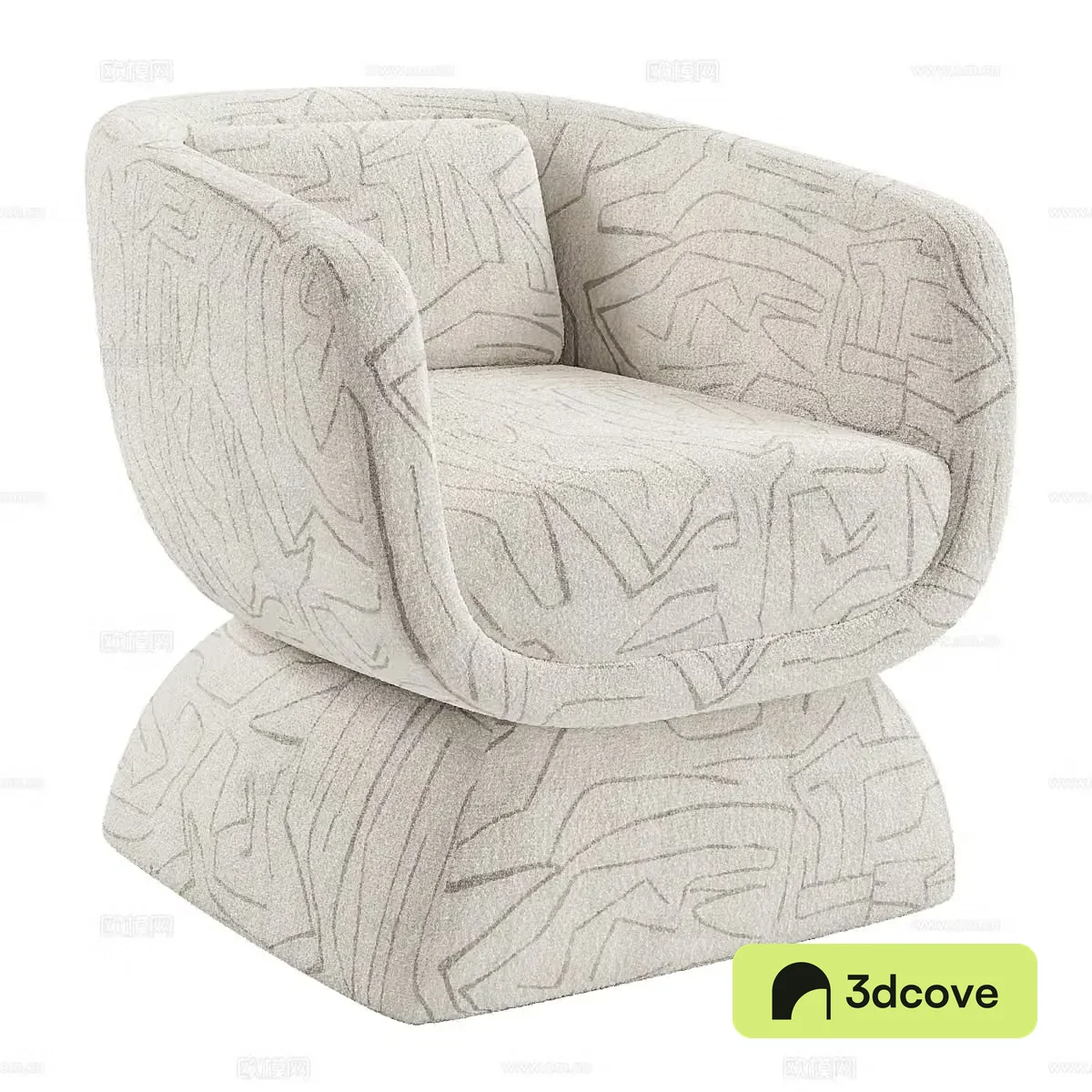 Modern single sofa