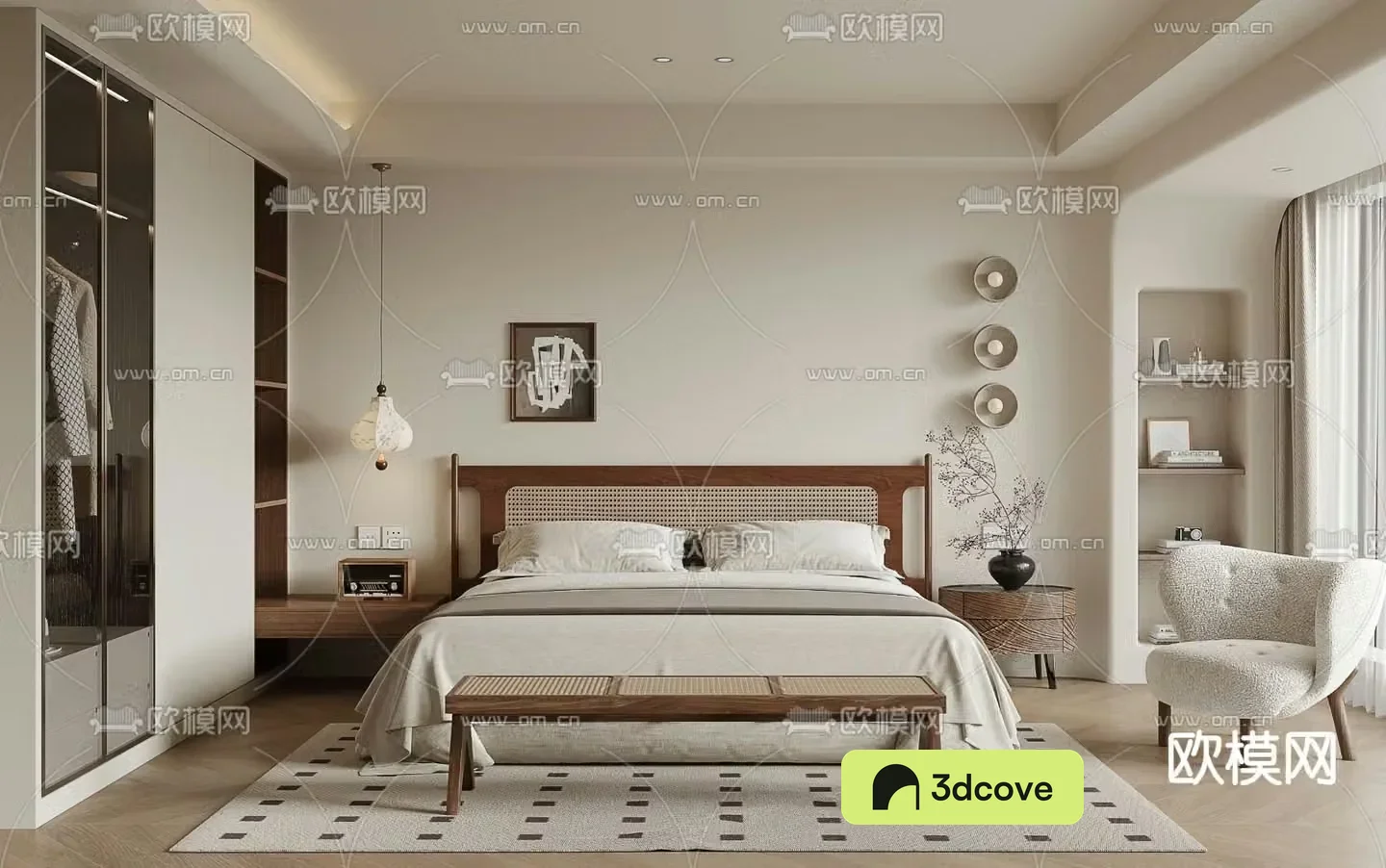 Wasabi Bedroom Master Bedroom Master Room 3D Model