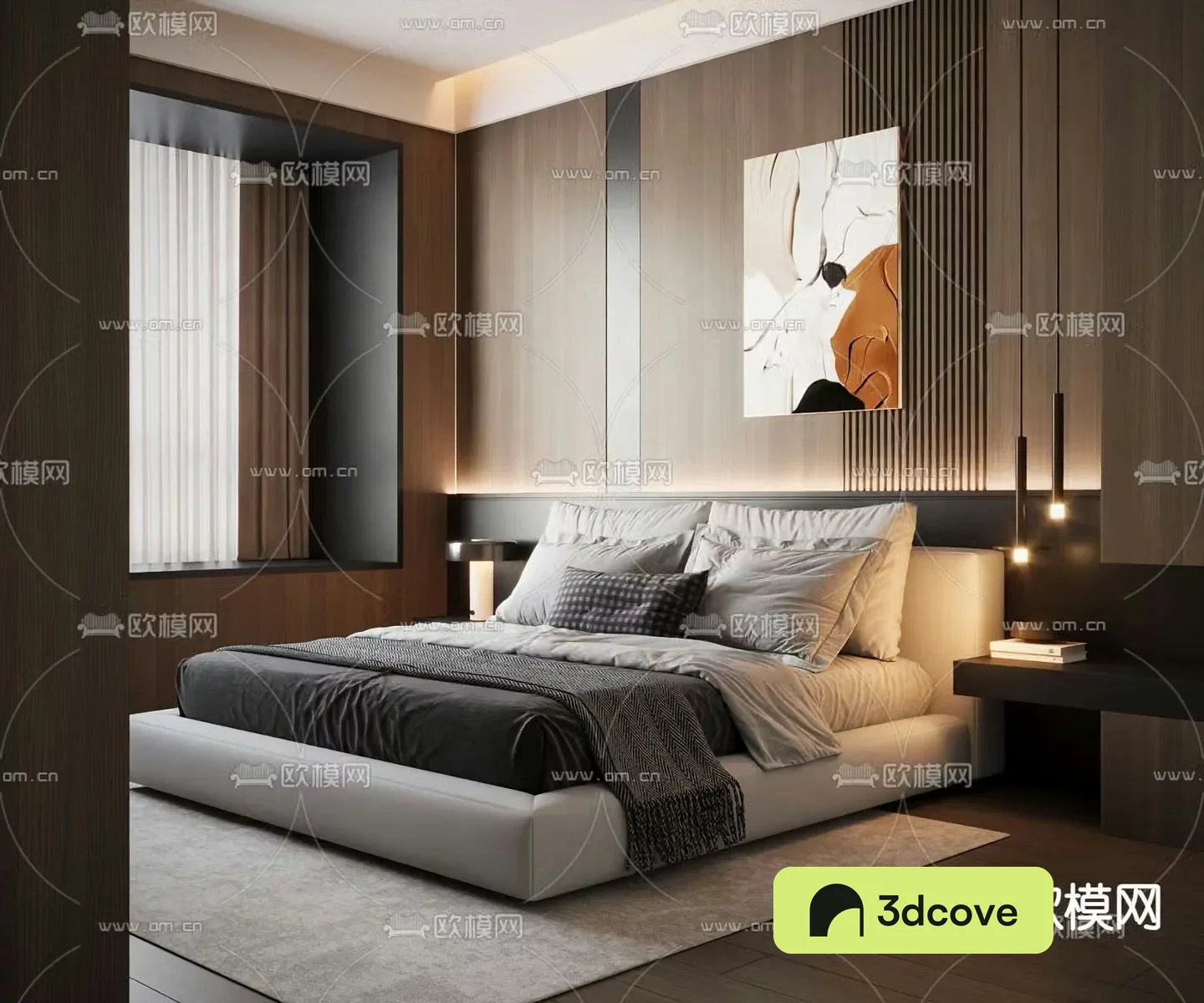 Italian double bed
