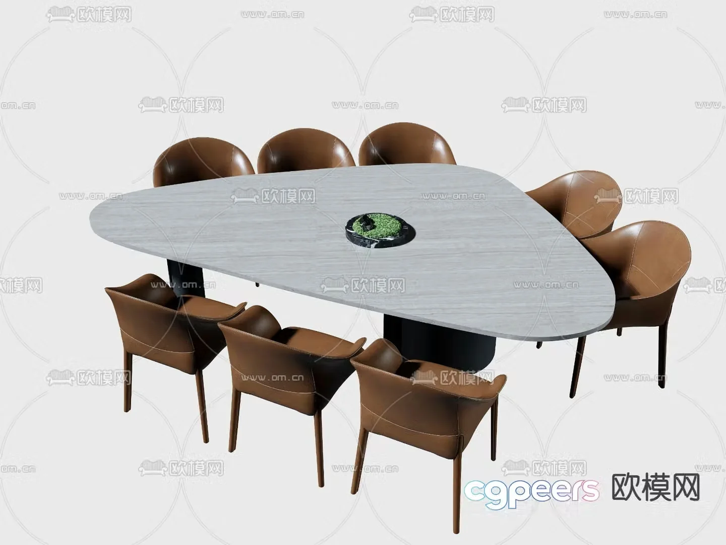 Conference table 3d model