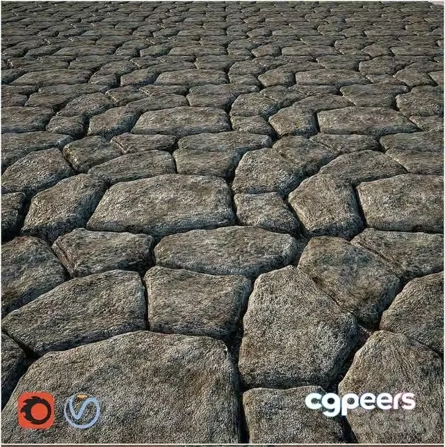 3ds Max Free – The path of stones
