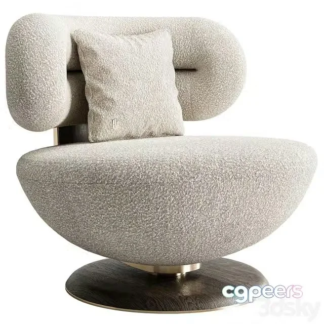 3ds Max Free – MONE Armchair 2