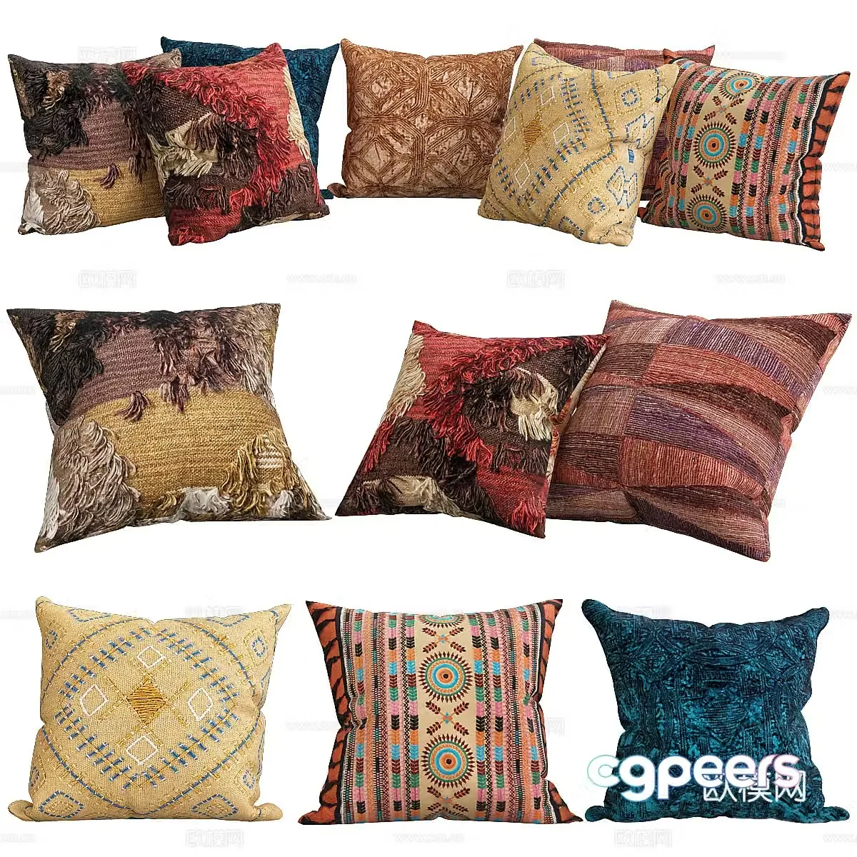 3D model of pillow