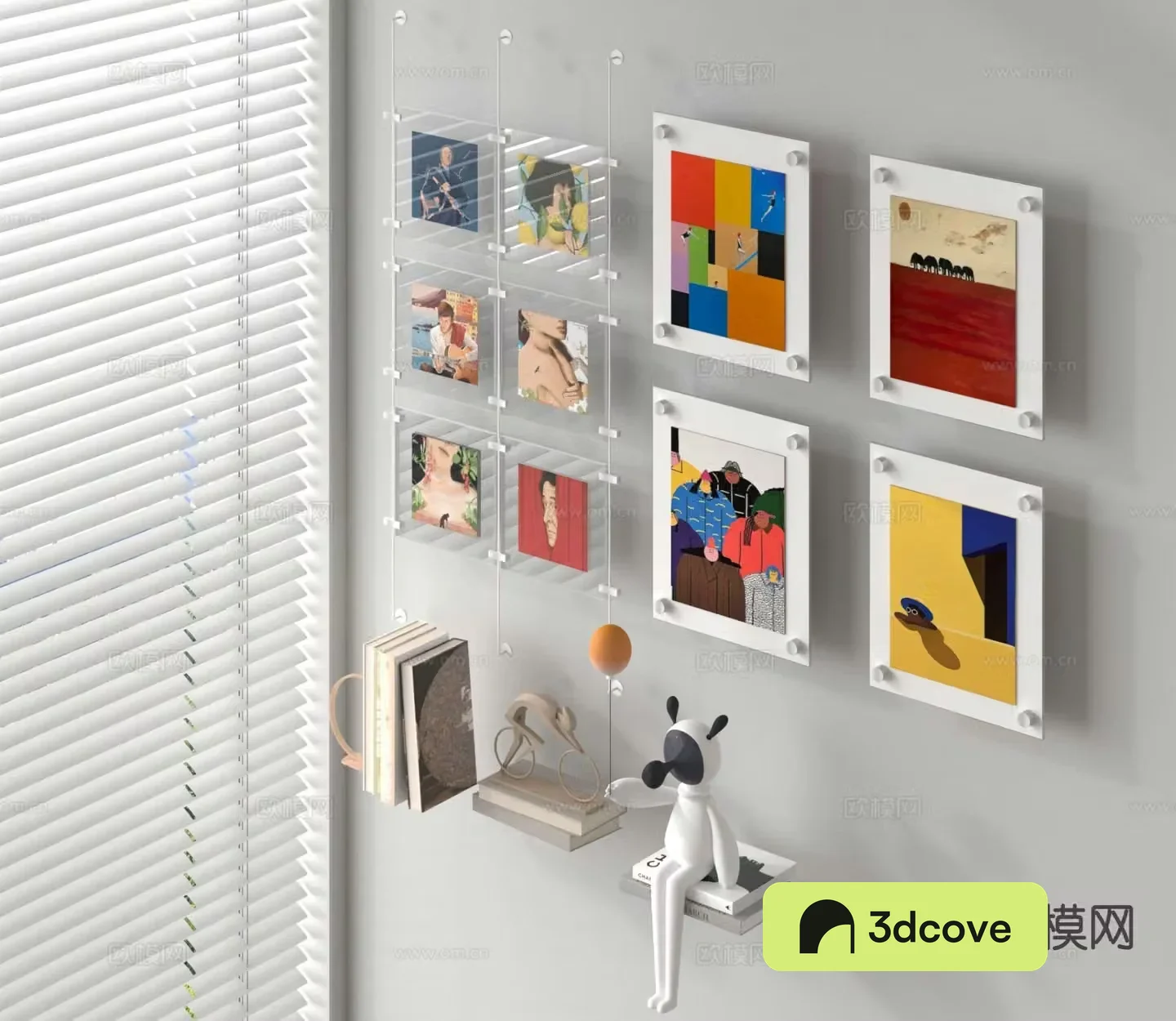Acrylic decorative painting art painting borderless hanging painting