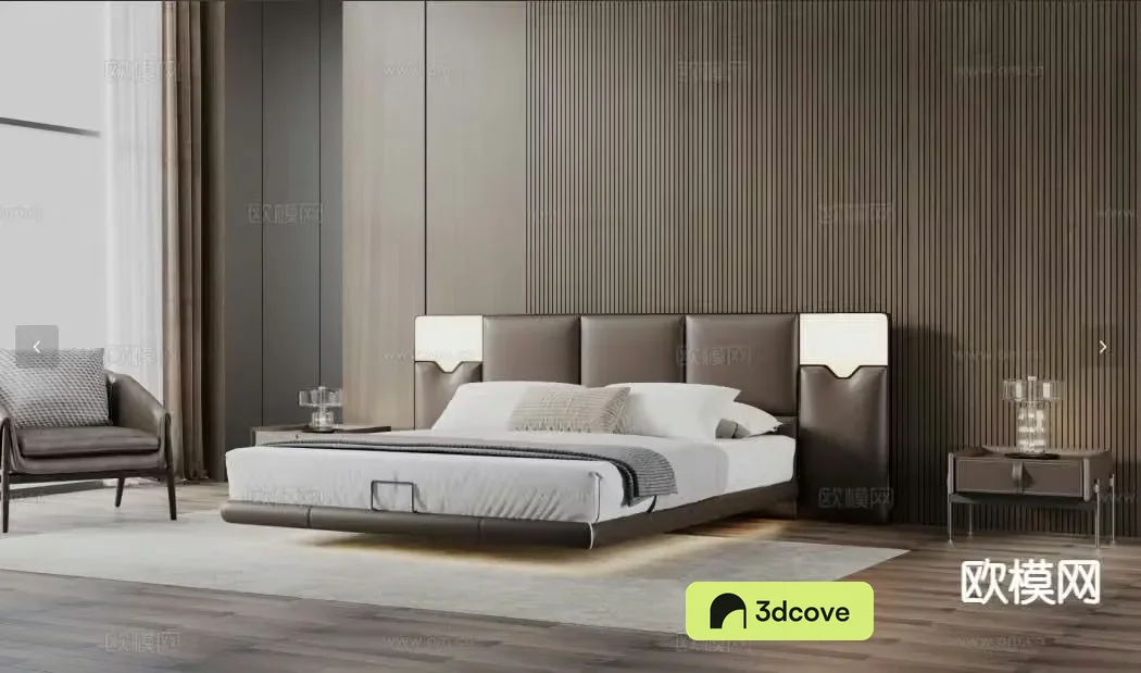 Italian double bed