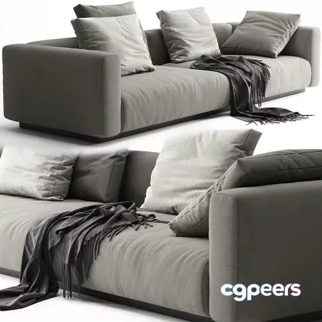 3ds Max Free – Sofa Flexform Lario