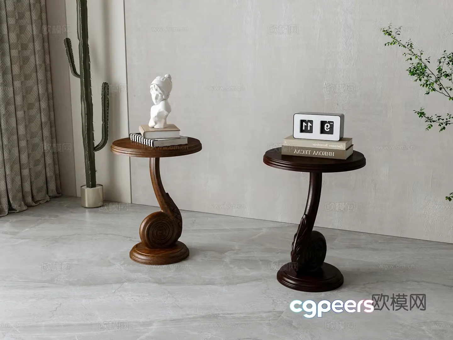 American round corners 3D model